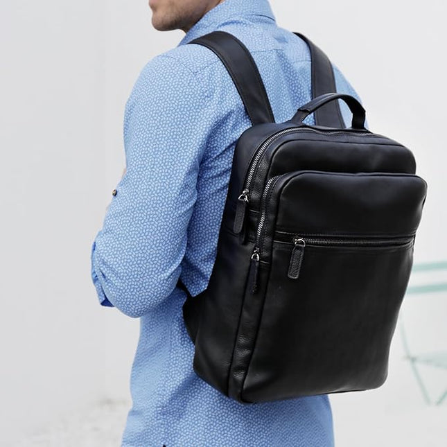 Large Capacity Backpack for Men Fashion Computer Business Travel School Bag Lightweight College Casual Gift Box