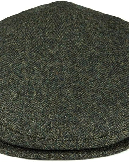 VOBOOM Men's Herringbone Flat Ivy Newsboy Hat Wool Blend Gatsby Cabbie Cap