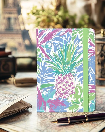 Vegan Leather Passport Holder Cover Tropical Plants Cute Travel Wallet Passport Case with Credit Card Slots for Women Men Travelling Essentials for Flying