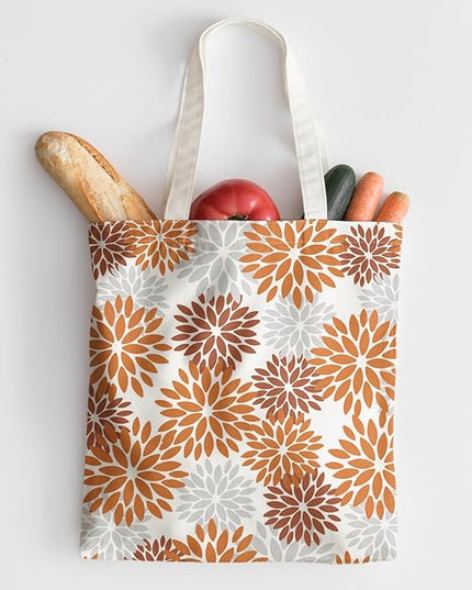 Horaldaily Canvas Tote Bag,Reusable Shoulder Tote Bag for Women Lady Casual Vacation, Shopping, Work, Gym