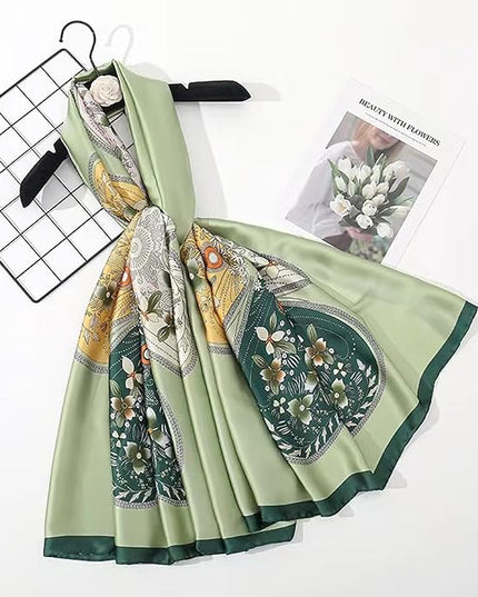 Silk Scarf Mulberry Silk Fashion Scarves Long Lightweight Shawl Wrap …