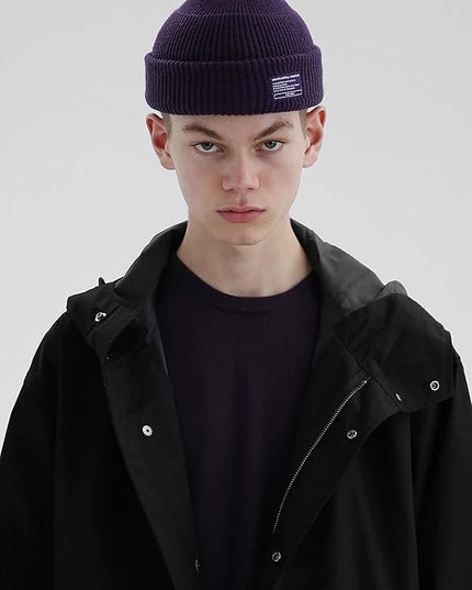 UNDERCONTROL Winter Trawler Fisherman Beanie Men Women Unisex Stylish Plain Docker Skull Hat Roll up Watch Cap Color Pack