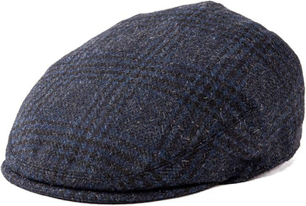 FEINION Men's Wool Tweed Newsboy Ivy Cap Gatsby Golf Flat Hat