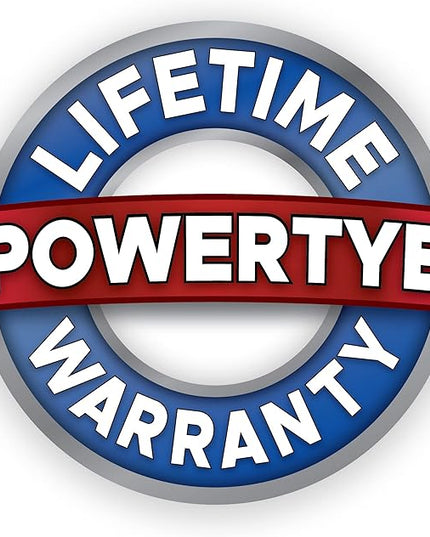 PowerTye 1in x 4ft Utility Lashing Strap - Made in USA - 150 lb. Working Load Limit / 450 lb. Breaking Strength - Red (4-Pack)