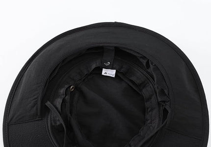 Home Prefer UPF50 Mens Sun Hat with Neck Flap Quick Dry UV Protection Cap Womens Wide Brim Fishing Hat Neck Flap Beach Garden