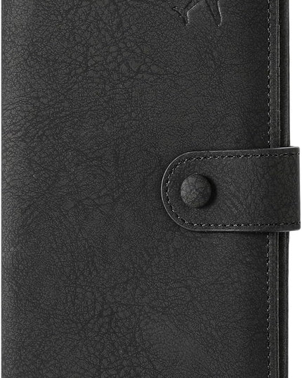 RFID Blocking Passport Wallet Cover Case Travel Document Organizer for Women and Men,Travel Wallet for Credit Card
