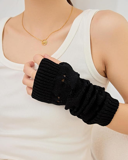 Arm Warmers Fairy Grunge Fingerless Punk Goth Emo Gloves Y2K Accessories Cottagecore