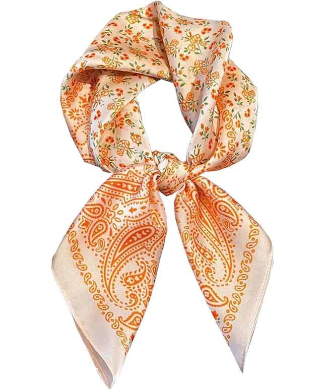 Satin Bandana Headscarf for Women Silky Hair Scarves for Fashion Lightweight