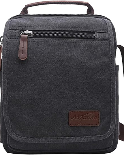mygreen Small Canvas Crossbody Shoulder Bag Messenger Bag Work Bag