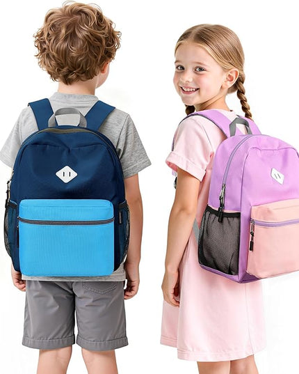 STEAMEDBUN Kids Backpack Boy 4-6, Boys Backpack for Elementary Kindergarten School - 15inch