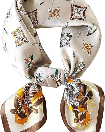 Satin Bandanas Head Scarf For Women Hair Scarves Accessories Lightweight Fashion Wrap Neck Silk Sleeping Headscarf