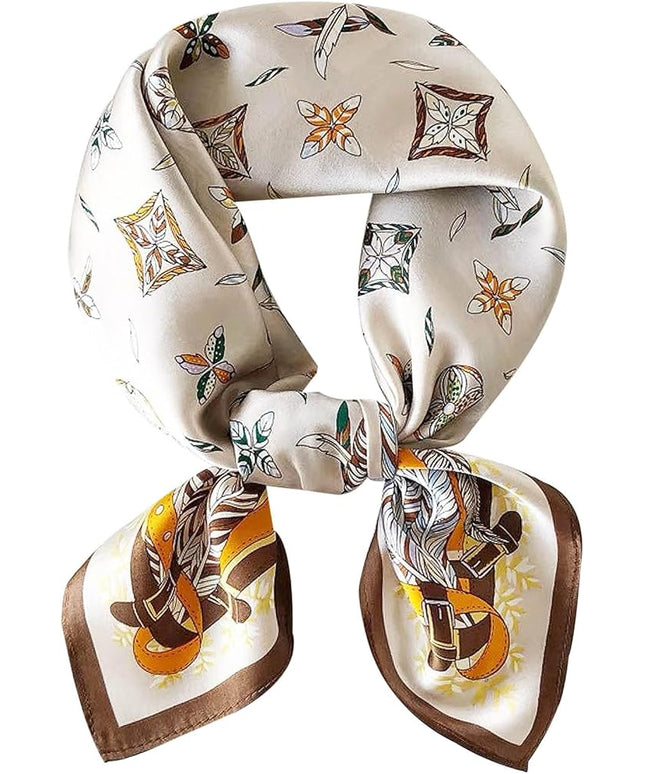 Satin Bandanas Head Scarf For Women Hair Scarves Accessories Lightweight Fashion Wrap Neck Silk Sleeping Headscarf