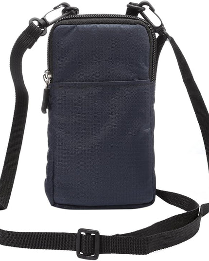 Universal Crossbody Cell Phone Purse Waist Pack Bag for Outdoor Sports Moblie Phone Carrying Cases Shoulder Belt Bag Pouch for iPhone 7 6/6S Plus Samsung Galaxy Phones Under 6.0'' from WaitingU