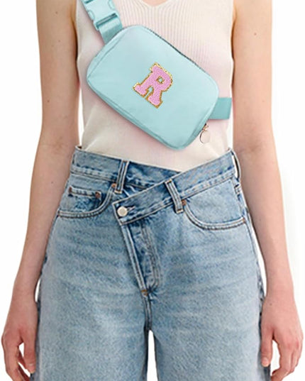Uygafly Birthday Gifts for 6 7 8 9 10 11 12 13 Year Old Girls,Belt Bag for Women Girls Fanny Pack Crossbody Bags for Kids,Fashion Waist Packs Cute Teen Trendy Stuff Travel Essentials | Blue,R