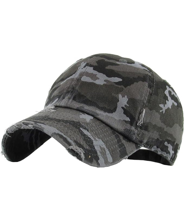 Funky Junque Distressed Baseball Cap