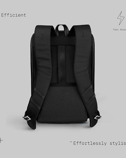 The Frenchie Co. - Super Light Speed Backpack - Expandable lightweight travel carry-on - Anti-theft magnetic closure - Self-adjusting straps, ballistic nylon water-resistant