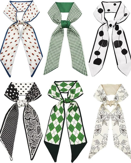 Purse Scarf Handbags For Women Skinny Hair Neck Accessories Scarves With Bag Scarfs Handle Fashion Lightweight