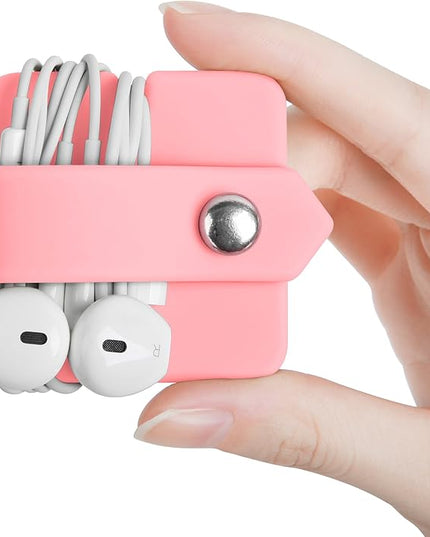 Cord Organizer Earbuds Holder Earphone Wrap Earphones Organizer Headset Headphone Earphone Wrap Winder Cord Manager Cable Winder Set of 3