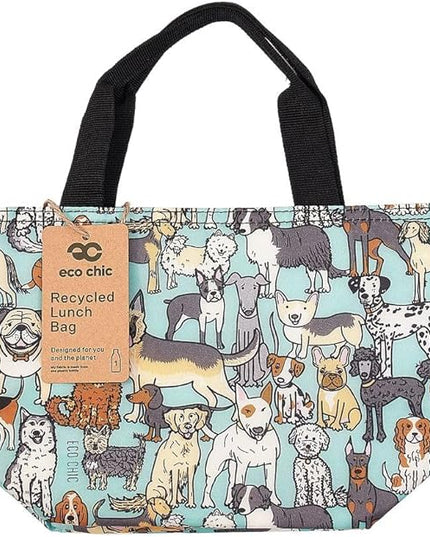 ECO CHIC Insulated Lunch Bag - Waterproof, Reusable Office Lunch Tote Bag for Women & Men - Durable Cooler in Cute Colorful Designs - Ideal for daily lunching