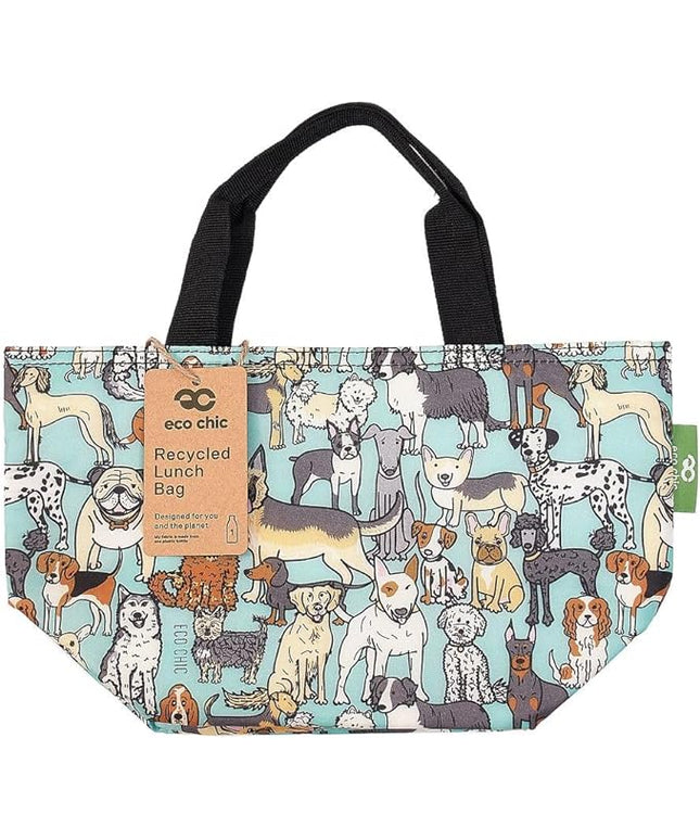 ECO CHIC Insulated Lunch Bag - Waterproof, Reusable Office Lunch Tote Bag for Women & Men - Durable Cooler in Cute Colorful Designs - Ideal for daily lunching