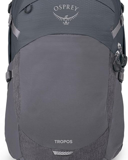 Osprey Tropos Laptop Backpack, Tungsten Soundwave/Grey Heather