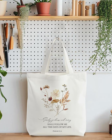 Christian Canvas ote Bag, Christian Bag, Christian Gifts for Women