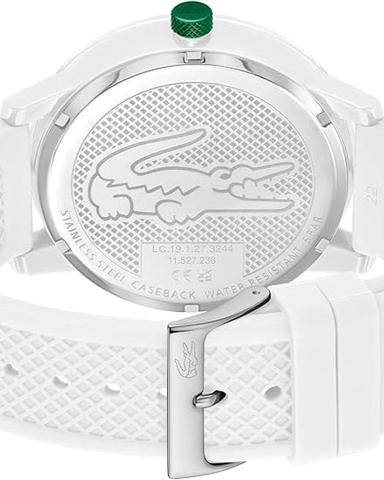 Lacoste L.12.12 Hero Men's Quartz Watch - 48 MM Dial - Silicone Wristband - Water Resistant up to 5ATM/50 Meters - Iconic Design