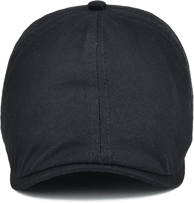 VOBOOM Cotton Washing Flat Cap Cabbie Hat Gatsby Ivy Irish Hunting Newsboy