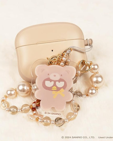 iFace Hello Kitty and Friends Beaded Wristlet Universal Charm Strap [Latte Bear Series] – Cute Wrist Strap for Cell Phone Camera Keys AirPods