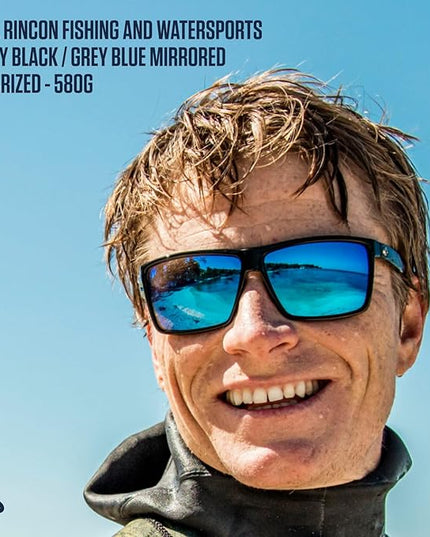 Costa Del Mar Men's Rincon Fishing and Watersports Rectangular Sunglasses