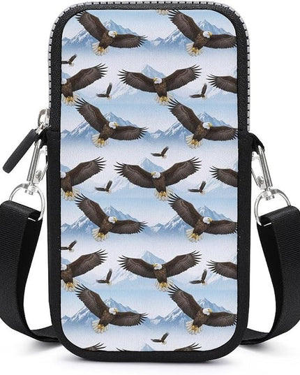 Small Crossbody Bags for Men, Cool Lightweight Sling Phone Pouch, Slim Cell Phone Purses