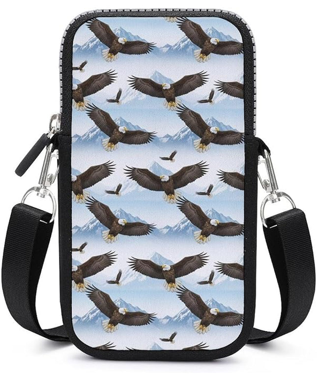 Small Crossbody Bags for Men, Cool Lightweight Sling Phone Pouch, Slim Cell Phone Purses