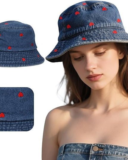 Bucket Hats for Women Man Cute Sun Beach Fisherman Hats