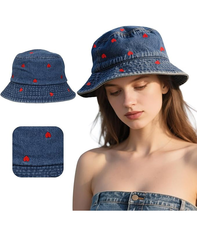 Bucket Hats for Women Man Cute Sun Beach Fisherman Hats
