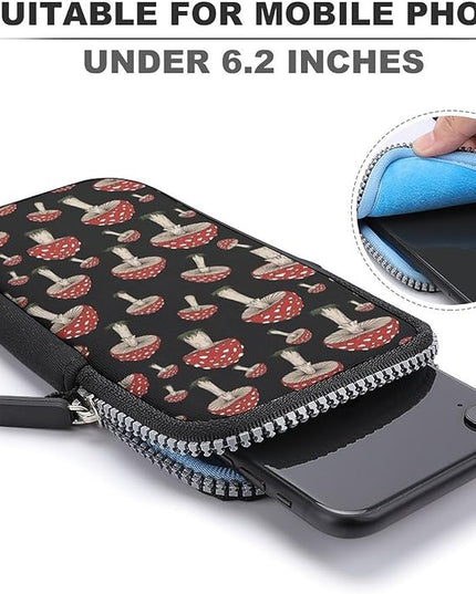 Small Crossbody Bags for Men, Cool Lightweight Sling Phone Pouch, Slim Cell Phone Purses
