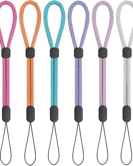 Hand Wrist Strap Lanyard, Adjustable Nylon Colorful for Mobile Phone, Camara, USB Flash Drive, ID Name Tag Badge
