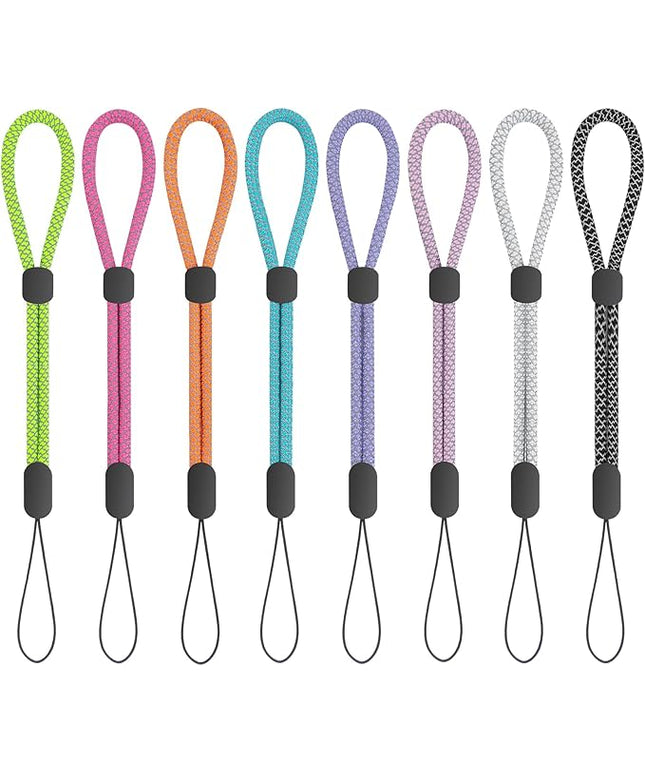 Hand Wrist Strap Lanyard, Adjustable Nylon Colorful for Mobile Phone, Camara, USB Flash Drive, ID Name Tag Badge