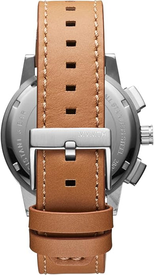 MVMT Chrono II Men’s Chronograph Watch – Ceramic Bracelet, Water Resistant, Minimalist Timepiece, Gift for Him