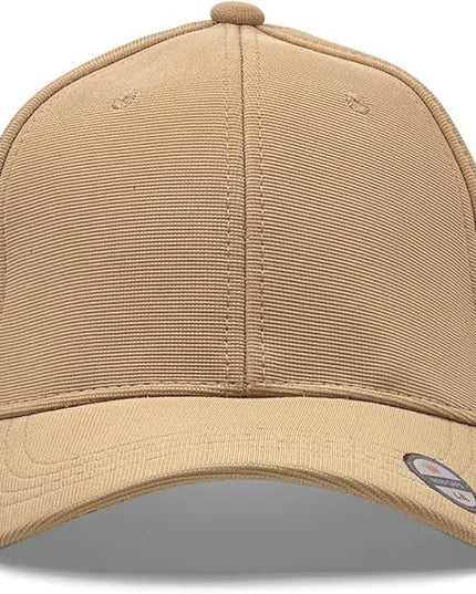 [2 Pack] Hybrid Stretch-Fitted Trucker Cap, Baseball Cap with Air Mesh