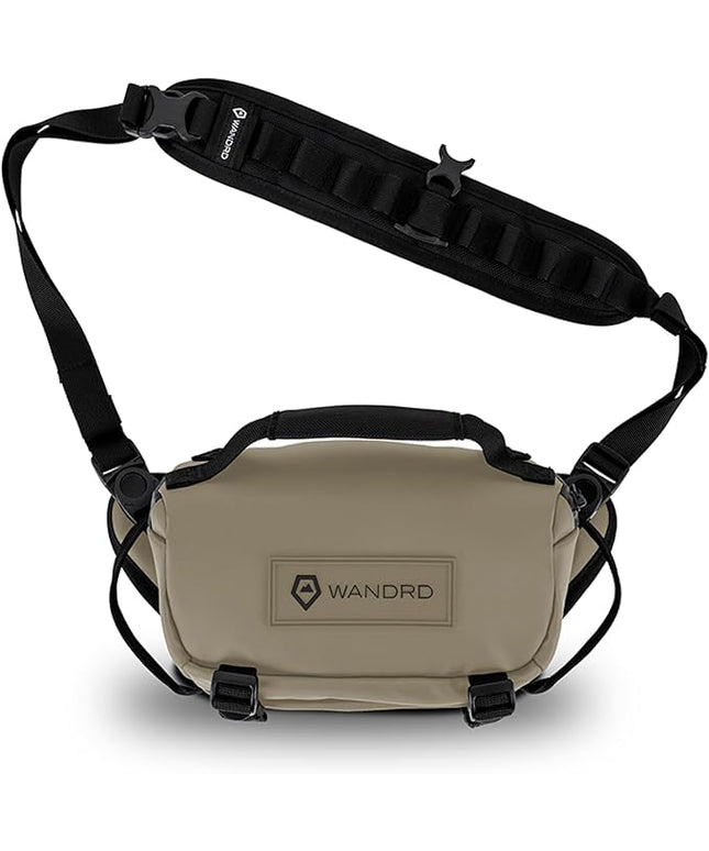 WANDRD ROGUE V1 3L Sling: Compact Camera Sling and Crossbody Bag with Fast Access, 3-Way Carry– Lightweight Everyday Bag Great for Travel, Photography, and Daily Use (Yuma Tan)