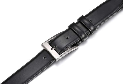 Marino’s Premium Belt Men, Genuine Leather Dress Belt for Men, Casual Mens Belt in Gift Box