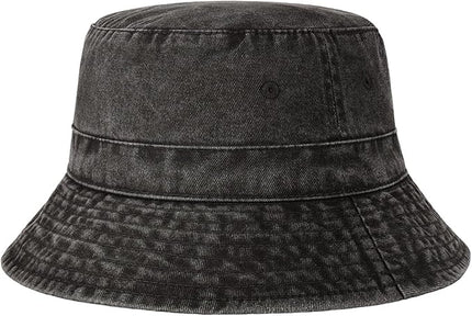 Hot Summer Bucket Hat - Trendy Cotton Sun Hat for Beach, Golf, Fishing - Fun Outdoor Vacation Boonie for Men and Women