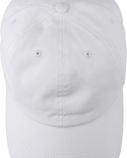 Gelante Baseball Cap Dad Hat 100% Cotton Polo Style Plain Blank Adjustable Size.