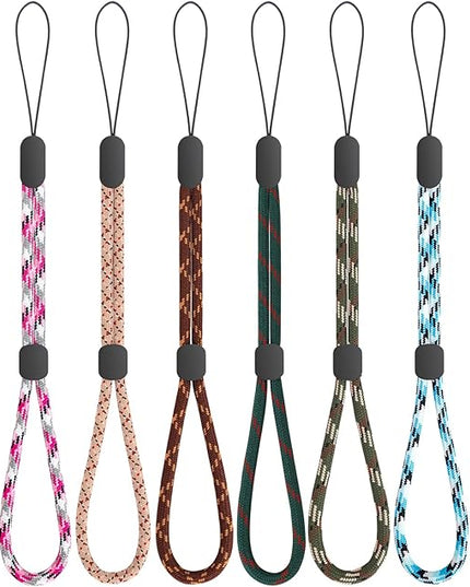 Hand Wrist Strap Lanyard, Adjustable Nylon Colorful for Mobile Phone, Camara, USB Flash Drive, ID Name Tag Badge