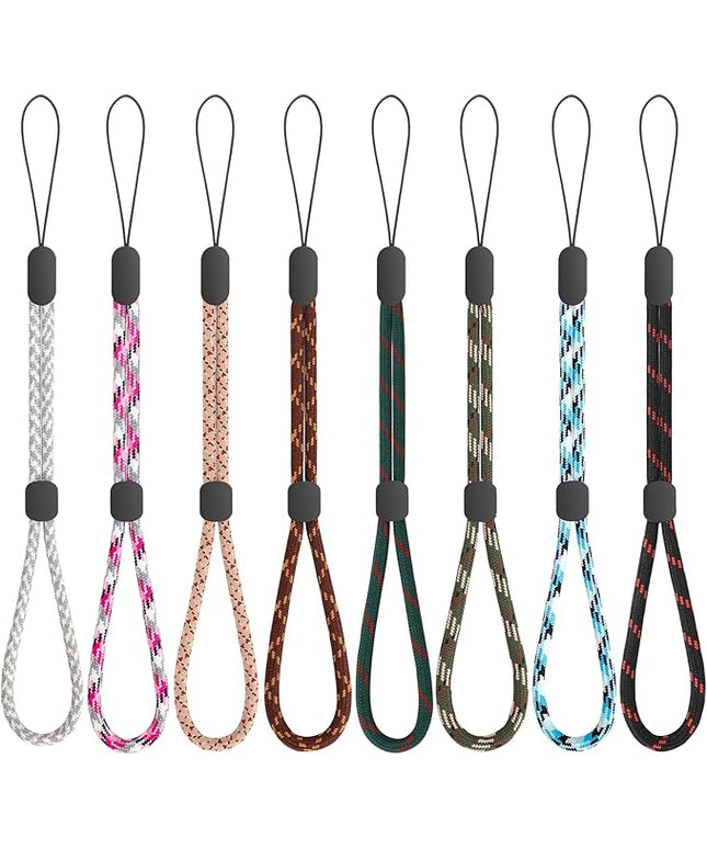 Hand Wrist Strap Lanyard, Adjustable Nylon Colorful for Mobile Phone, Camara, USB Flash Drive, ID Name Tag Badge