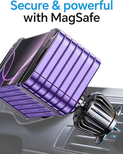 Kaistyle for Magsafe Car Mount【20 Strong Magnets】Magnetic Phone Holder for Car Phone Holder Mount Dash Mounted Holders Cell Phone Holders for Your Car Accessories for Women Men for iPhone 17 16 15 14