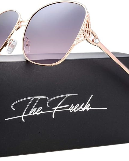 The Fresh Classic Crystal Elegant Women Beauty Design Sunglasses Gift Box