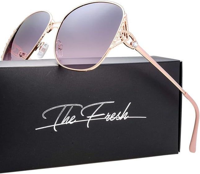 The Fresh Classic Crystal Elegant Women Beauty Design Sunglasses Gift Box