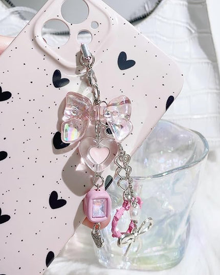 Cute Y2K Phone Charm Aesthetic Phone Charms Accessories Cute PhoneLanyard String for Bag Purse Backpack Airpods Pendants Decor