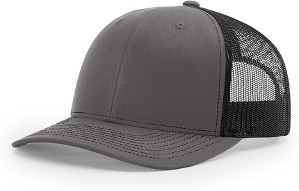Richardson 112 Classic Six-Panel Adjustable Snapback Trucker Cap | Bulk Packs Available